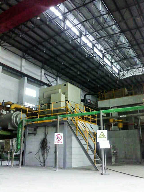 中鹽合肥化工基地一期空分裝置壓縮廠房噪音綜合治理和純堿CO2隔音罩工程